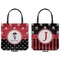 Pirate & Dots Canvas Tote - Front and Back