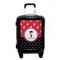 Pirate & Dots Carry On Hard Shell Suitcase - Front