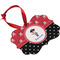 Pirate & Dots Christmas Ornament