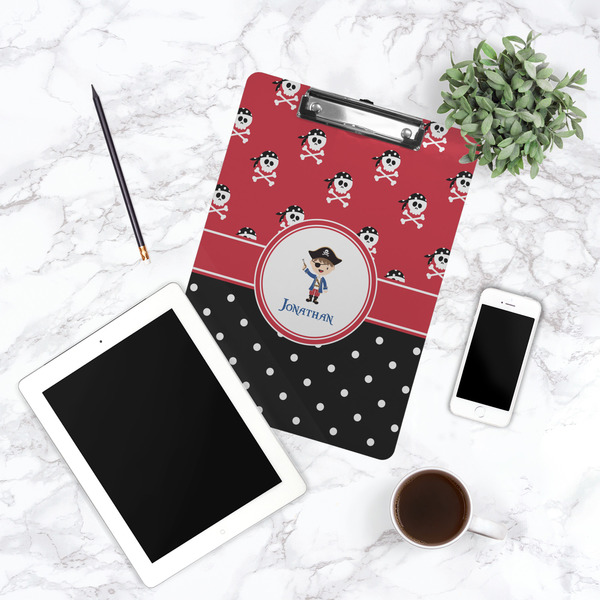 Pirate & Dots Clipboard - Lifestyle Photo