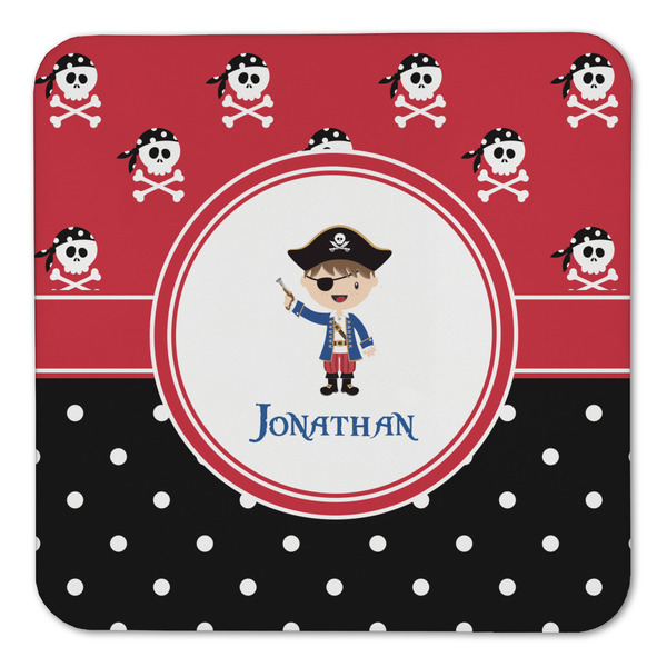 Pirate & Dots Coaster Set - FRONT (one)