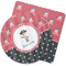 Pirate & Dots Coasters Rubber Back - Main
