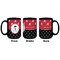 Pirate & Dots Coffee Mug - 15 oz - Black APPROVAL