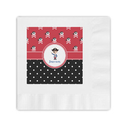 Pirate & Dots Coined Cocktail Napkins (Personalized)
