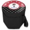 Pirate & Dots Collapsible Personalized Cooler & Seat (Closed)