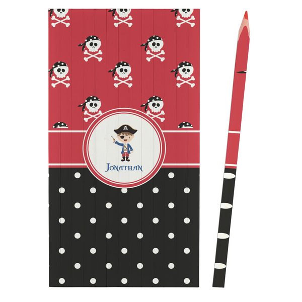 Pirate & Dots Colored Pencils - Front View