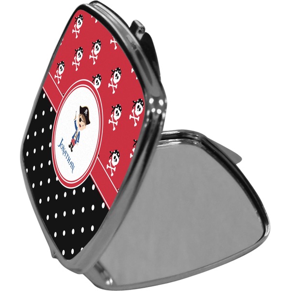 Pirate & Dots Compact Mirror (Side View)