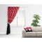 Pirate & Dots Curtain With Window and Rod - in Room Matching Pillow