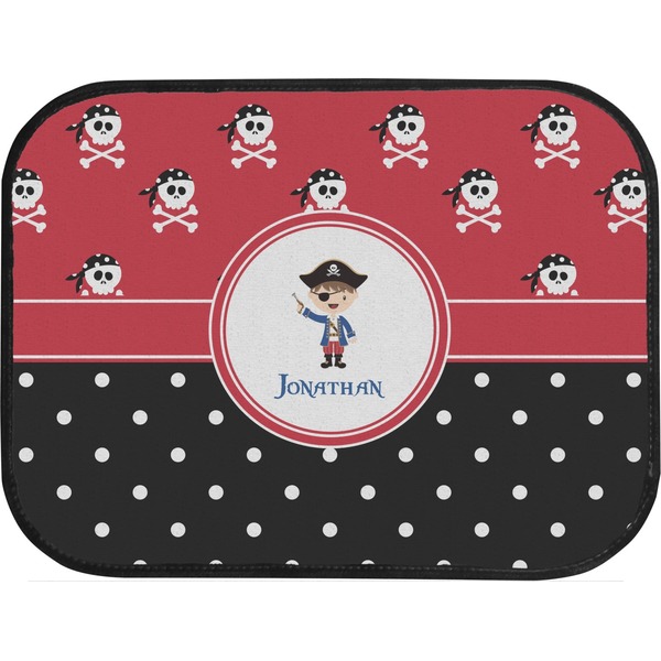 Pirate & Dots Custom Car Floor Mats (Back Seat)