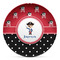 Pirate & Dots DecoPlate Oven and Microwave Safe Plate - Main