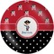 Pirate & Dots Dinner Set - 4 Pc (Personalized)