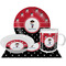 Pirate & Dots Dinner Set - 4 Pc (Personalized)