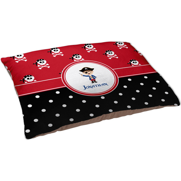 Pirate & Dots Dog Bed - Large