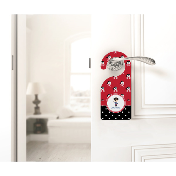 Pirate & Dots Door Hanger - LIFESTYLE