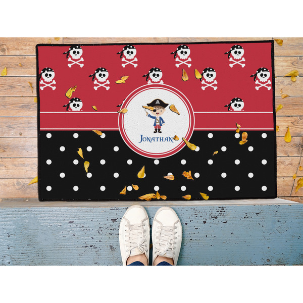 Pirate & Dots Door Mat - LIFESTYLE (Med)