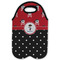 Pirate & Dots Double Wine Tote - Flat (new)