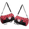 Pirate & Dots Duffle bag large front and back sides