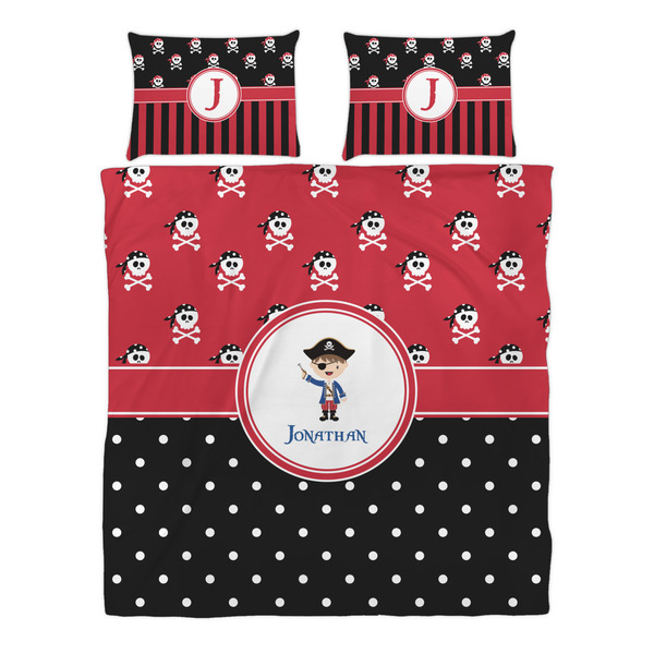 Pirate & Dots Duvet cover Set - Queen - Alt Approval