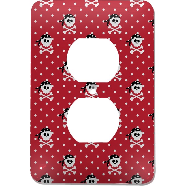 Custom Pirate & Dots Electric Outlet Plate