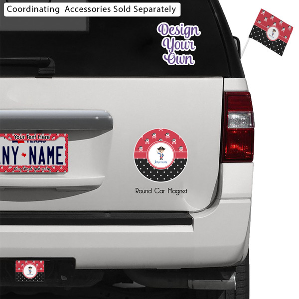 Pirate & Dots Exterior Car Accessories