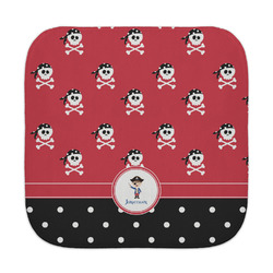 Pirate & Dots Face Towel (Personalized)