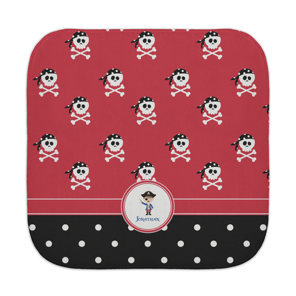Custom Pirate & Dots Face Towel (Personalized)