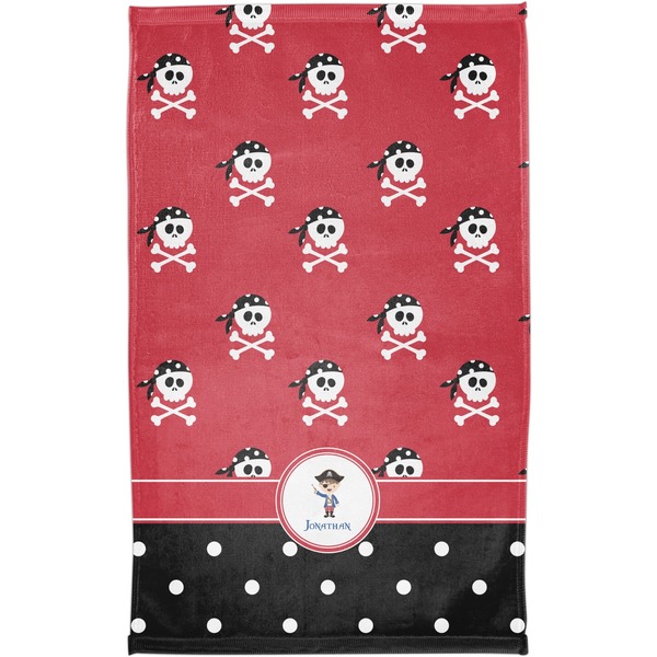 Pirate & Dots Finger Tip Towel - Full View