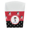 Pirate & Dots French Fry Favor Box - Front View