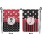 Pirate & Dots Garden Flag - Double Sided Front and Back