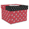 Pirate & Dots Gift Boxes with Lid - Canvas Wrapped - X-Large - Front/Main