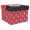 Pirate & Dots Gift Boxes with Lid - Canvas Wrapped - XX-Large - Front/Main