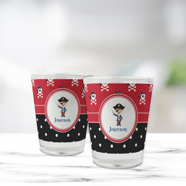 Pirate & Dots Glass Shot Glass - Standard - LIFESTYLE