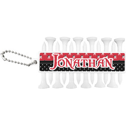 Pirate & Dots Golf Tees & Ball Markers Set (Personalized)