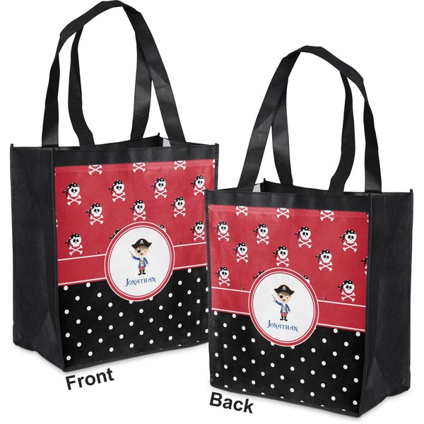 Pirate & Dots Grocery Bag - Apvl