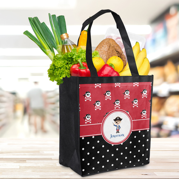 Pirate & Dots Grocery Bag - LIFESTYLE
