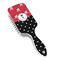 Pirate & Dots Hair Brush - Angle View
