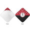 Pirate & Dots Hooded Baby Towel- Approval