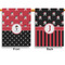 Pirate & Dots House Flags - Double Sided - APPROVAL
