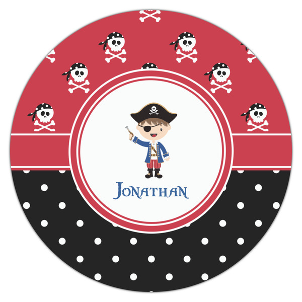 Pirate & Dots Icing Circle - Large - Single