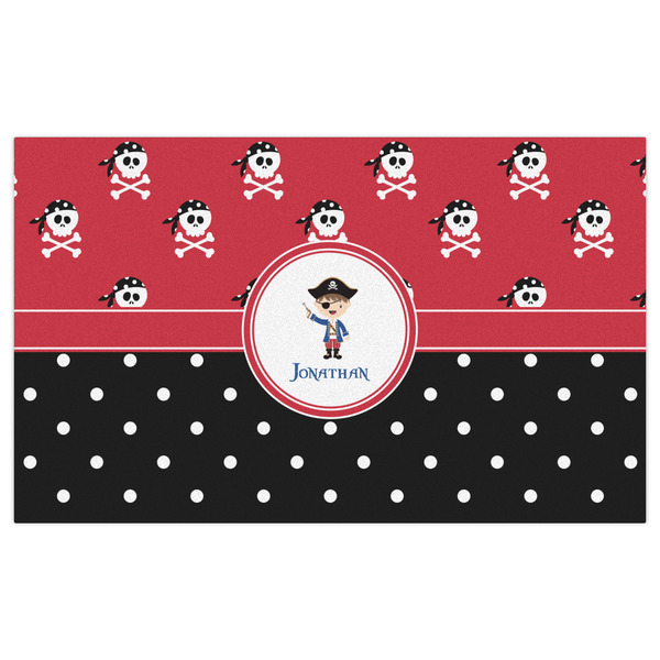 Pirate & Dots Indoor / Outdoor Rug - 3'x5' - Front Flat