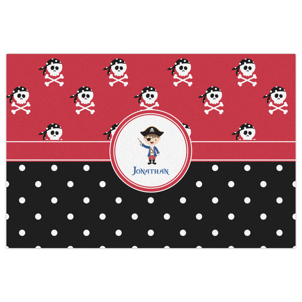 Pirate & Dots Indoor / Outdoor Rug - 4'x6' - Front Flat