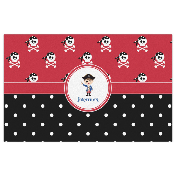 Pirate & Dots Indoor / Outdoor Rug - 5'x8' - Front Flat