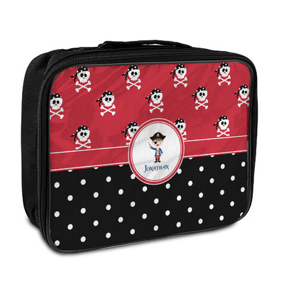 Pirate & Dots Insulated Lunch Bag (Personalized)