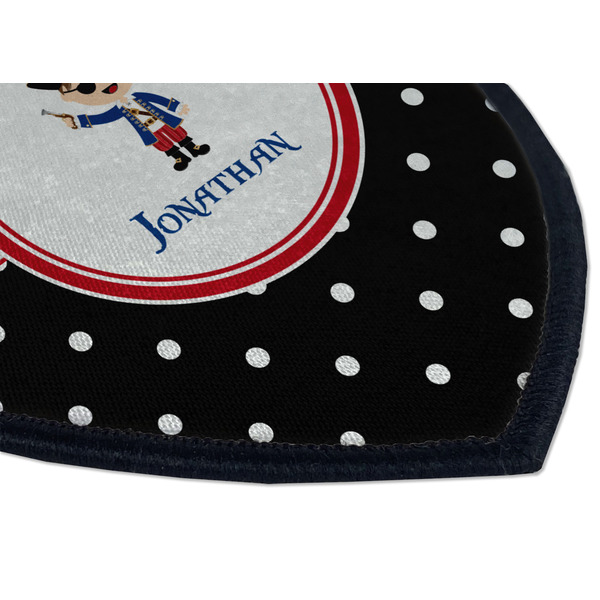 Pirate & Dots Iron on Shield 3 Detail