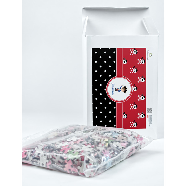 Pirate & Dots Jigsaw Puzzle 1014 Piece - Box