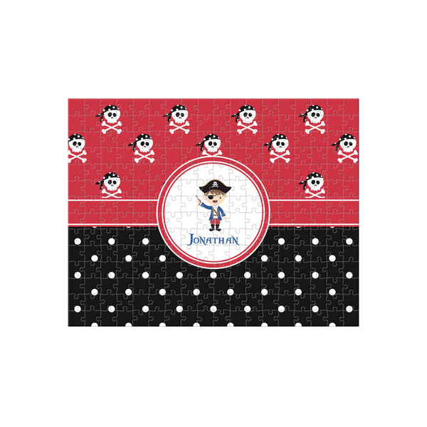 Custom Pirate & Dots 252 pc Jigsaw Puzzle (Personalized)
