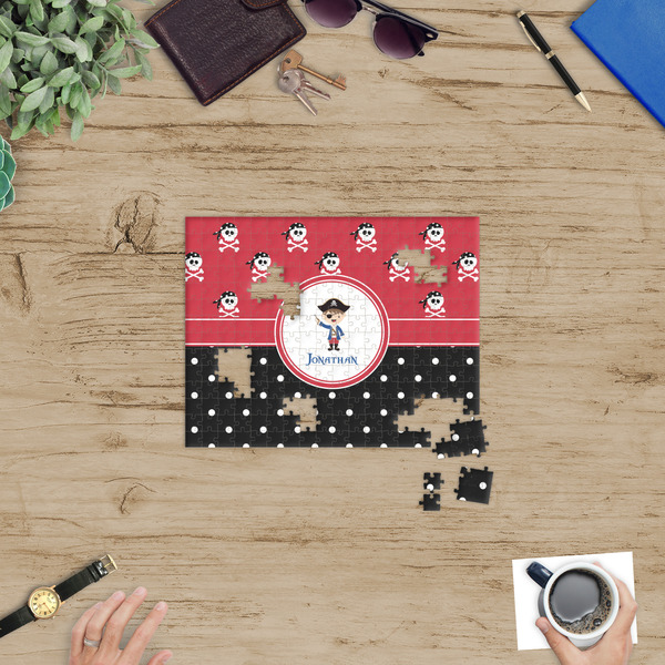 Pirate & Dots Jigsaw Puzzle 252 Piece - In Context