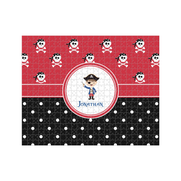 Custom Pirate & Dots 500 pc Jigsaw Puzzle (Personalized)
