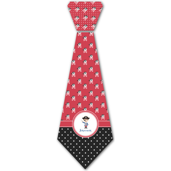 Custom Pirate & Dots Iron On Tie - 4 Sizes w/ Name or Text