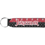Pirate & Dots Neoprene Keychain Fob (Personalized)